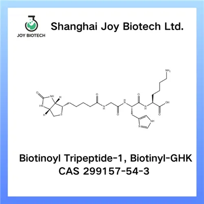 Biotinoyl tripeptide - 1, Biotinyl-GHK CAS 299157-54-3